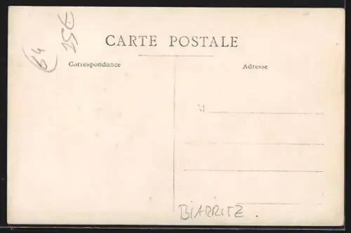 Foto-AK Biarritz, Panorama urbain avec pont et architecture historique en 1923