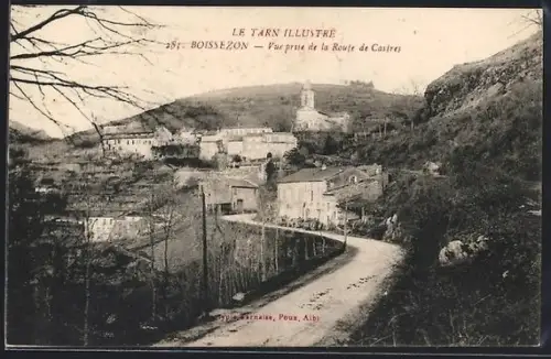 AK Boissezon /Tarn, Vue prise de la Route de Castres