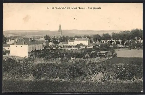 AK St-Paul-Cap-de-Joux /Tarn, Vue générale