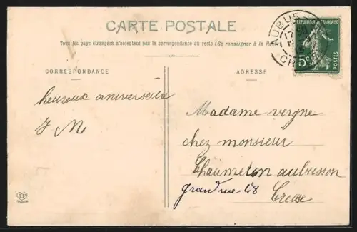 AK Ambialet /Albi, Vue prise de la route d`Alban