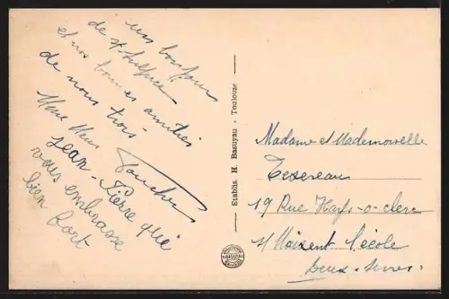 AK Saint-Sulpice-la-Pointe /Tarn, Le Pont du Chemin de Fer