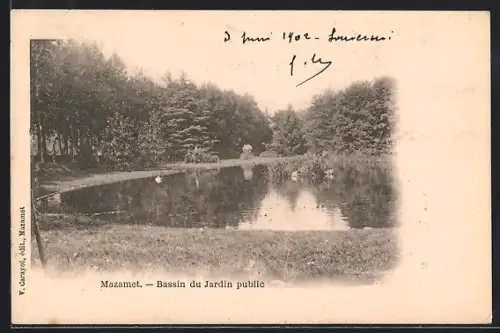 AK Mazamet, Bassin du Jardin public