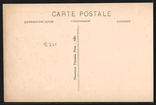 AK Mazamet, Vue générale de Mazamet, prise de la Route de Carcassonne