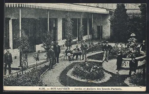 AK Albi, Jardin et Ateliers des Sourds-Parlants du Bon-Sauveur