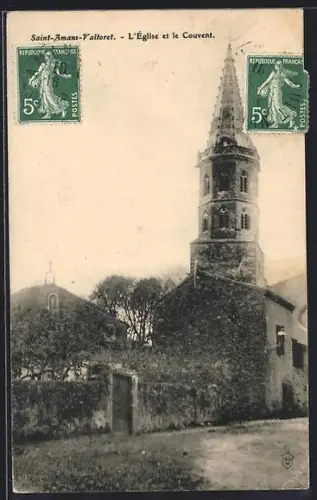 AK Saint-Amans-Valtoret, L`Église et le Couvent