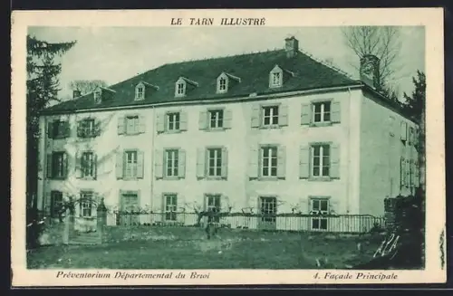 AK Briol, Préventorium Départemental, Facade Principale