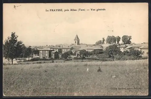 AK Le Frayssé /Alban, Vue générale