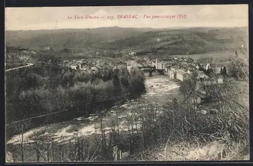 AK Brassac, Vue panoramique, Est
