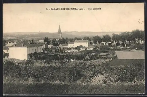 AK St-Paul-Cap-de-Joux /Tarn, Vue générale
