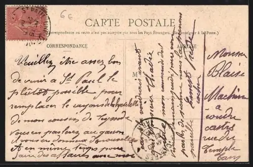 AK St-Paul-Cap-de-Joux /Tarn, Vue générale