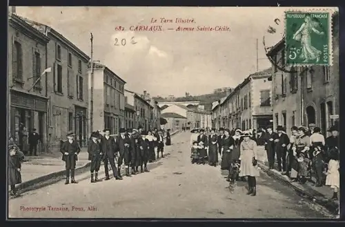 AK Carmaux, Avenue Sainte-Cécile