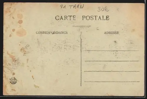 AK Labastide-Rourairoux /Tarn, Un attelage rustique au Castel