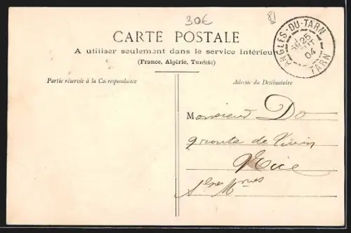 AK Anglès-du-Tarn, Le Batut, Scène de Foire