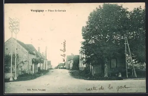 AK Vergigny, Place St-Gervais