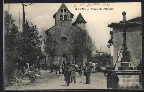 AK Naves, Place de l`Eglise