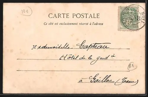 AK Cordes, porte Fench, le clocher