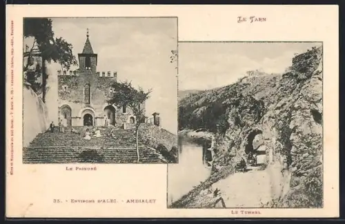 AK Ambialet, le prieuré et le tunnel