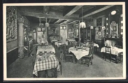 AK Vieux Cordes, Hostellerie, Interieur de la Salle a manger