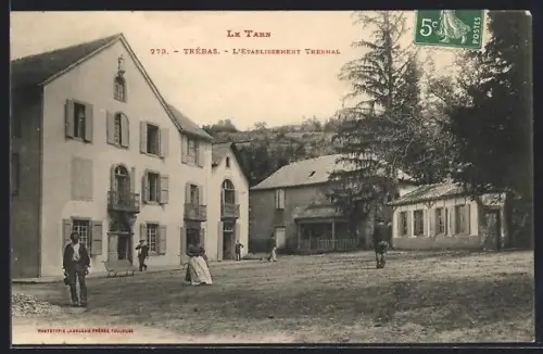 AK Trébas /Tarn, L`etablissement thermal