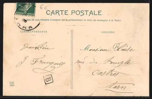 AK Trébas /Tarn, L`etablissement thermal