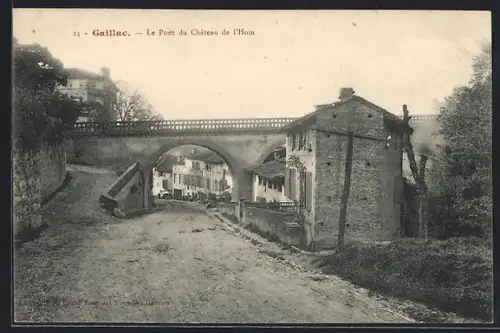 AK Gaillac, Le Pont du Château de l`Hom