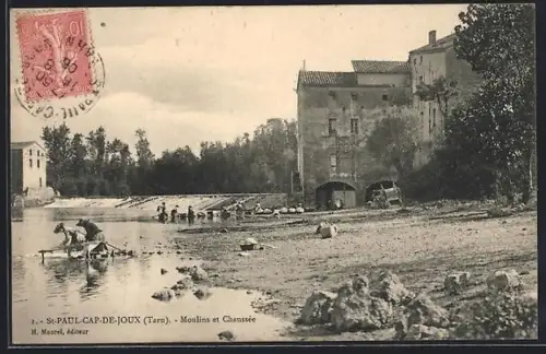 AK St-Paul-Cap-de-Joux /Tarn, Moulins et Chaussée