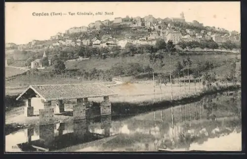 AK Cordes, Vue Generale, cote Nord