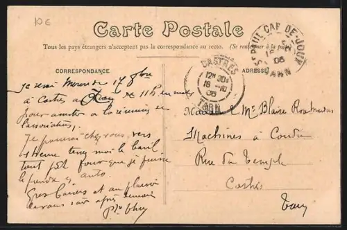 AK St-Paul-Cap-de-Joux /Tarn, Vue générale