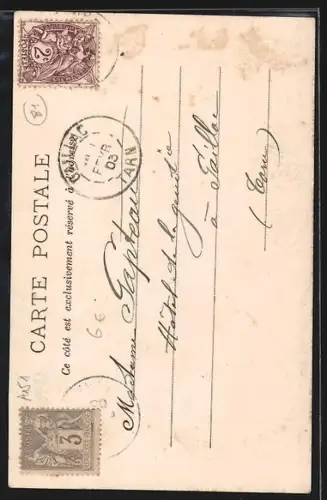 AK Vaour /Tarn, L`Église