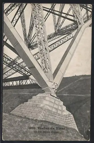 AK Viaur, Viaduc du Viaur, Un des points d`appui