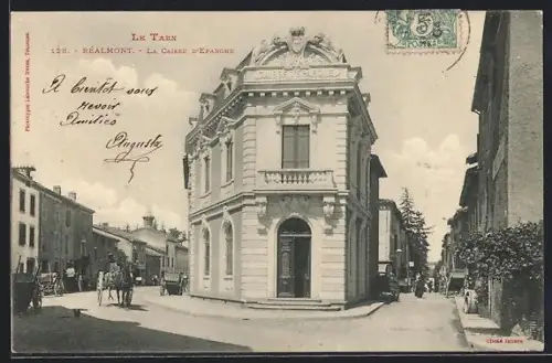 AK Réalmont, La Caisse d`Épargne