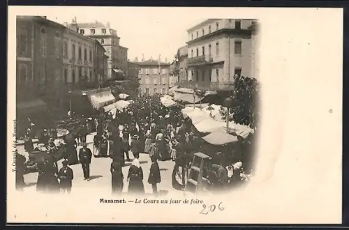 AK Mazamet, Le Cours un jour de foire