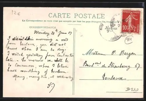 AK Puylaurens /Tarn, Le Plateau et rue de la République avec animation de foule