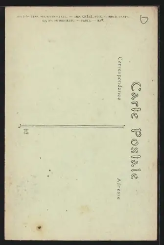 AK Saint-Léger-en-Yvelines, L`Église et passants sur le chemin