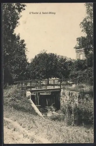 AK Saint-Rémy, L`Yvette et son pont pittoresque