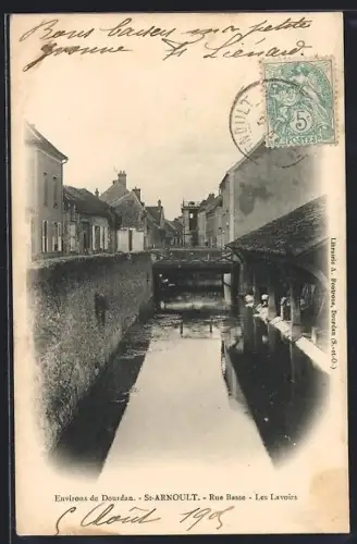 AK St-Arnoult, Rue Basse, Les Lavoirs