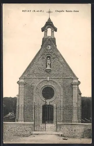 AK Rosay /S.-et-O., Chapelle Sainte-Anne