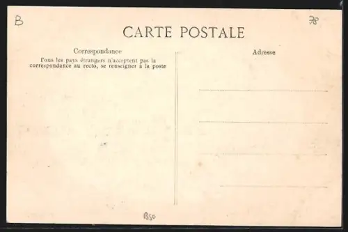 AK Port-Marly, Crue de la Seine, Vue générale, le 1er février 1910
