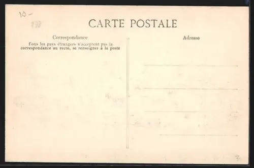 AK Port-Marly, Crue de la Seine, Vue Générale, le 1er Février 1910