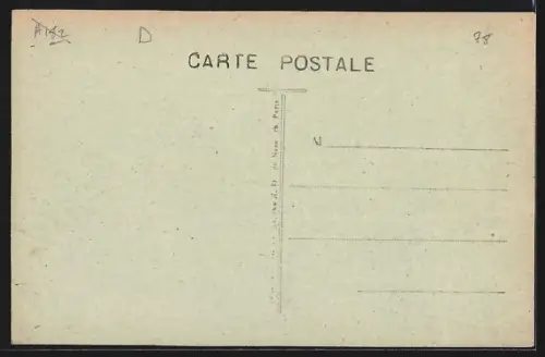 AK Porcheville, Villas, Vue sur les maisons et la campagne environnante