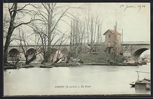 AK Poissy /S.-et-O., Le Pont