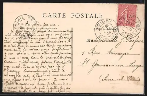 AK Poissy /S.-et-O., Le Pont