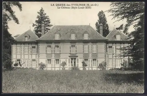 AK La Queue-les-Yvelines /S.-et-O., Le Château, Style Louis XIII