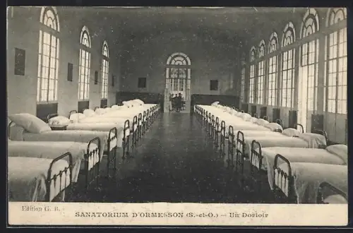 AK Ormesson /S.-et-O., Un dortoir du sanatorium