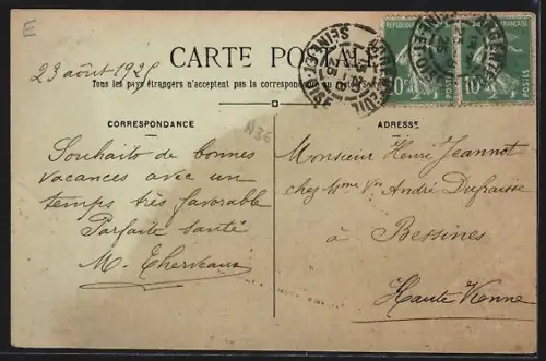 AK Le Perray /S.-et-O., Le Pont Marquant et scène de rue animée