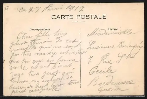 AK Poigny, Annexe de l`Hôpital 34 de Rambouillet, Fondation de Mme G. Broca