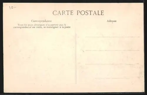 AK Port-Marly, Crue de la Seine, Les Barques de Sauvetage, 1er Février 1910