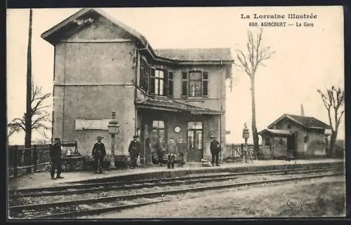 AK Agincourt, La Gare
