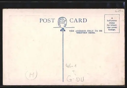 AK Seaton Carew, Panorama, Strassenbahn