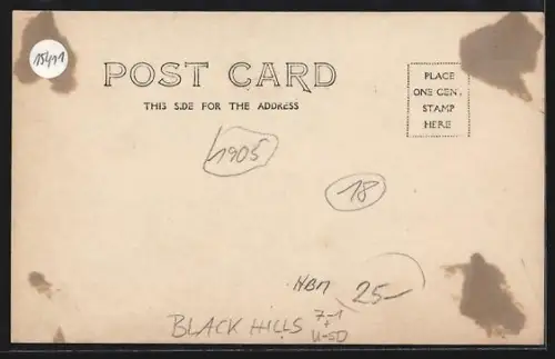 AK Black Hills, SD, Panning out Gold